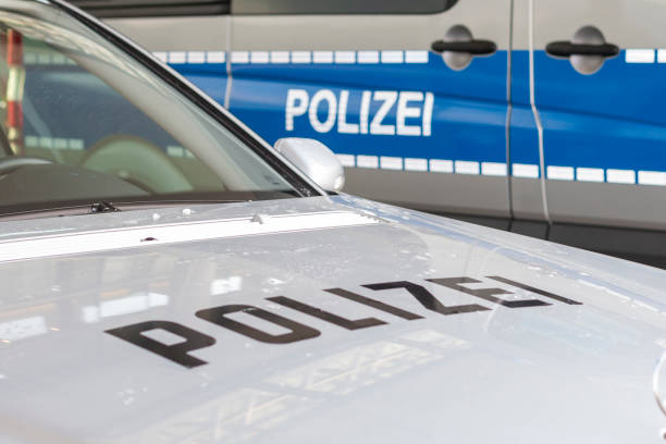 istock Police car in Gemany 1289675160