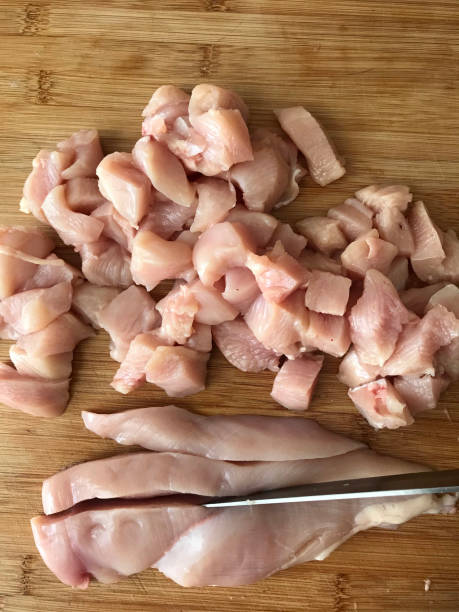 istock Skinless boneless raw chicken breast 1289700591