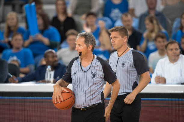 istock Referees standing in court 1289707314