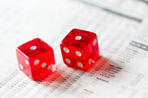 istock Stock market volatility and fluctuation 1289714173