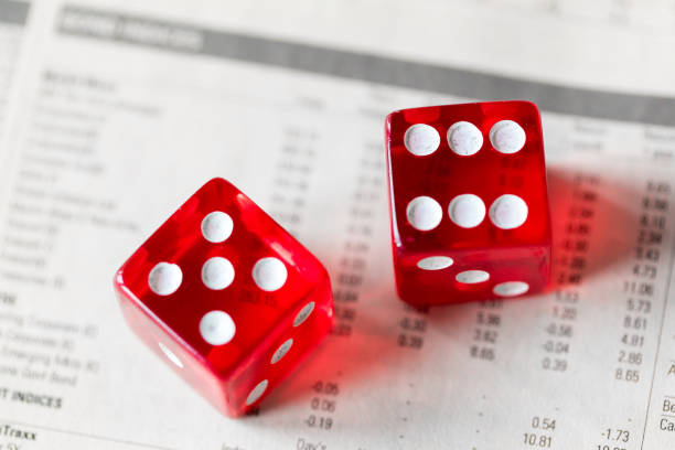 istock Stock market volatility and fluctuation 1289714179