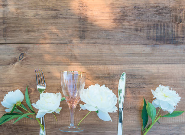 istock Celebration background with white peonies flowers 1289734912