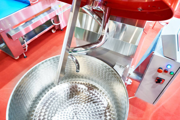istock Two-speed kneading machine at the exhibition 1289742820