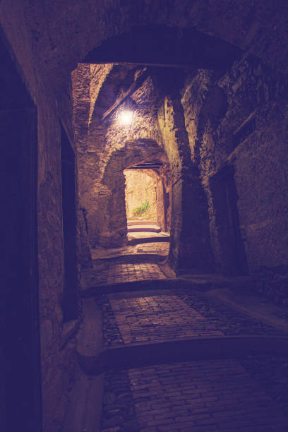 istock Ancient town with a fantasy color grading. 1289743105