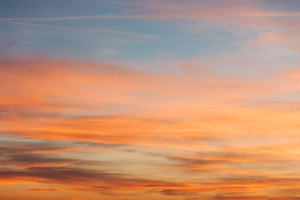 istock View of the beautiful sunset sky 1289750887