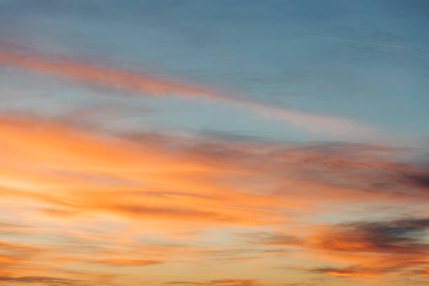 istock View of the beautiful sunset sky 1289750889