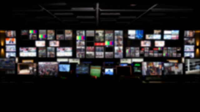 Tv Control Room Video Wall