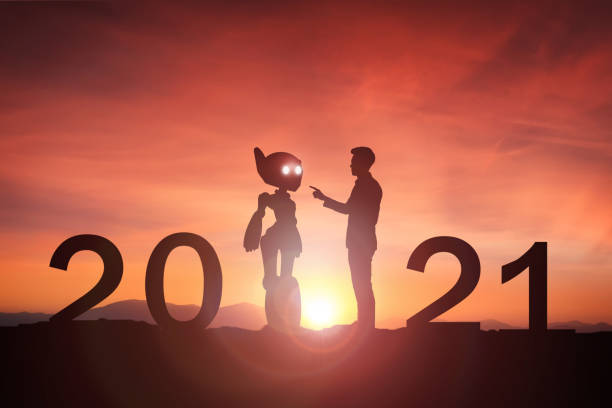 istock 2021 futuristic technology concept, the technology coming in year 2021 including artificial intelligence, 5g, augmented reality, machine learning, digital twin, cloud computing, robot, network 1289762408