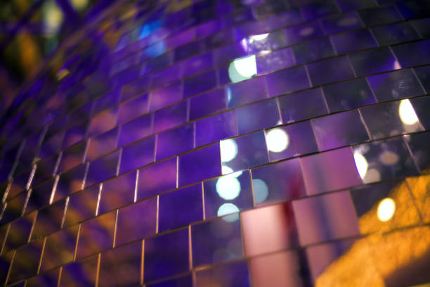 istock A disco mirror ball. Big city lights. 1289763801