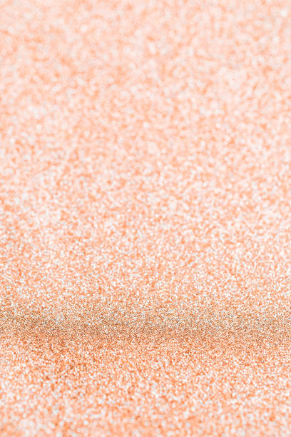istock Pink rose bokeh. Christmas glitter golden background with abstract bright sparkle texture for xmas shine silver pattern. Celebratory, luxury party concept. 1289774851