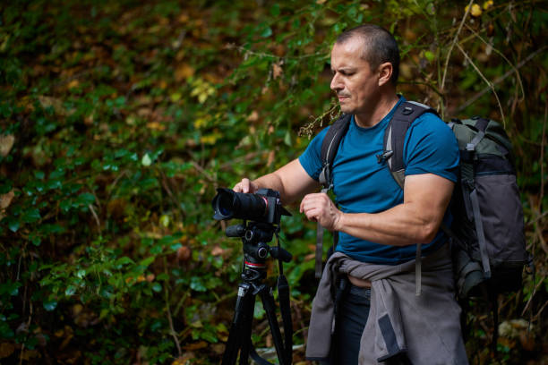 istock Professional nature photographer 1289783536