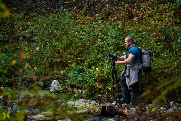 istock Professional nature photographer 1289783542