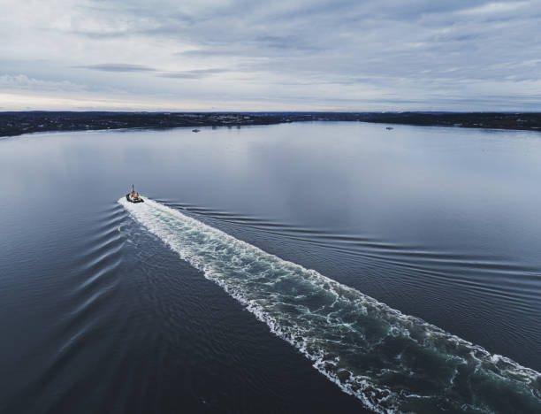 istock Tugboat In Harbour 1289787509