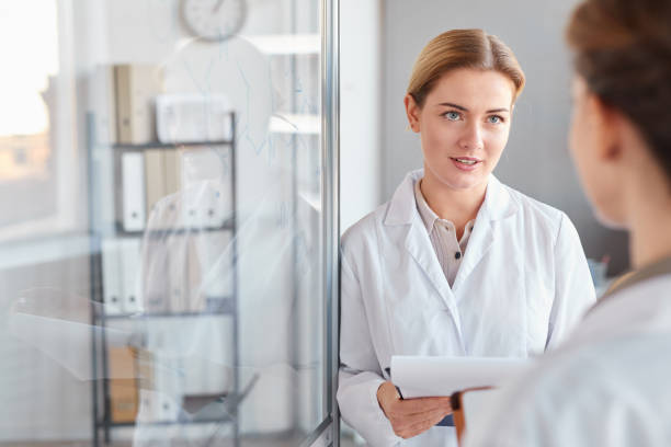 istock Two Female Scientists Working on Research in Laboratory 1289792973