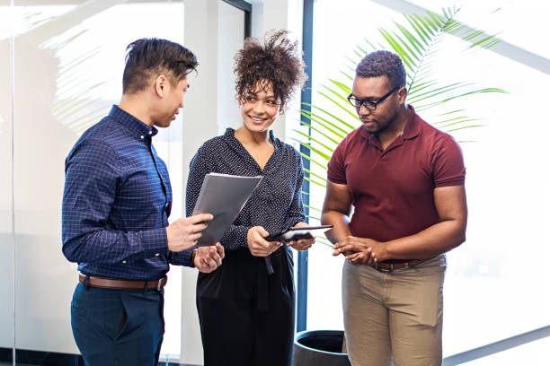 istock Discussing Business With Colleagues 1289797550