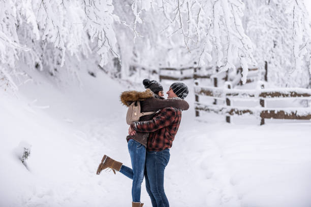 istock Romantic weekend on mountain stock photo 1289804473