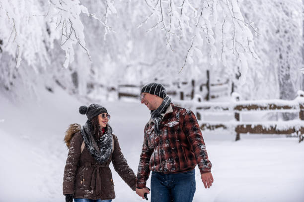 istock Romantic weekend on mountain stock photo 1289805137