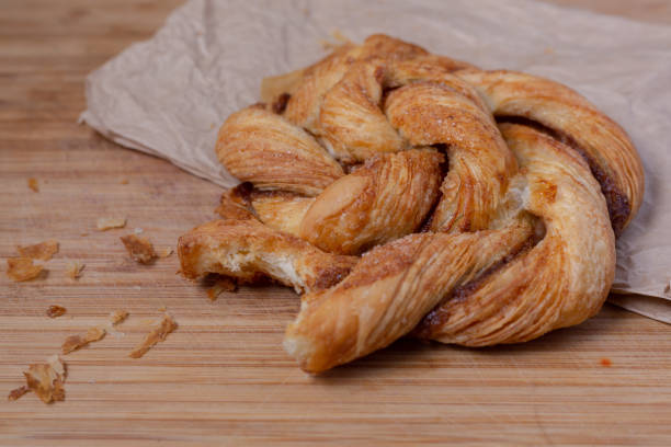 Cardamom Bun twist with bite out