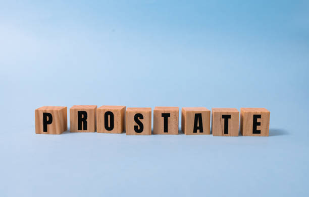 istock PROSTATE word made with building blocks on blue 1289808205
