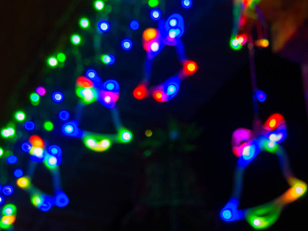 istock Defocused christmas lights stock photo 1289810031