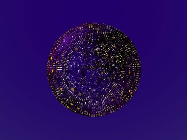 istock Fantastic landscape of Sphere and Sky 1289833836