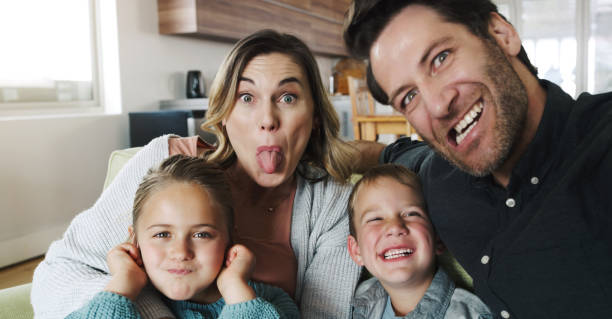 istock Who needs the circus with a fun family like ours 1289836896