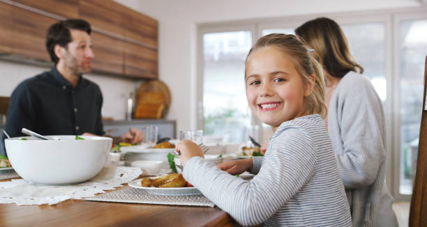 istock Mealtime with my family makes me smile 1289836932