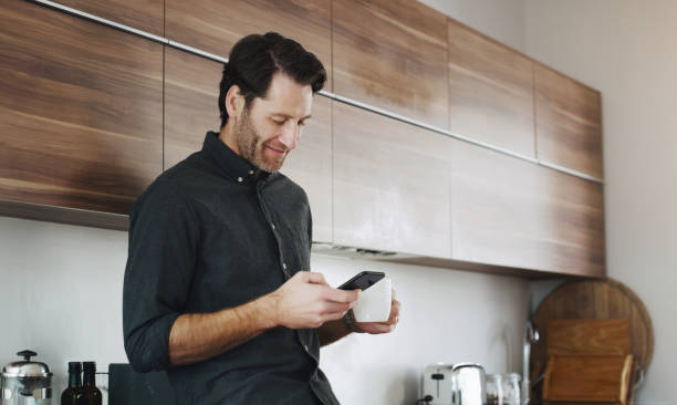 istock First thing on the day’s agenda, relax 1289836994