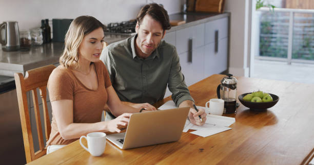 istock Putting all their money matters on the table 1289837018