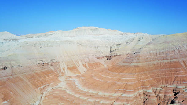 istock Colored mountains of Aktau in the steppe 1289837055