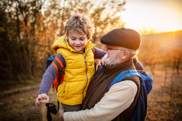 istock Hiking with my grandfather 1289841664