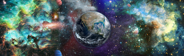 istock Planets, stars and galaxies in outer space showing the beauty of space exploration. This image elements furnished by NASA. 1289843602