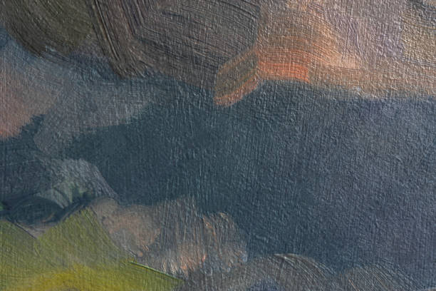 istock Abstract multicolored background with oil paint. Colorful artistic background. 1289849024