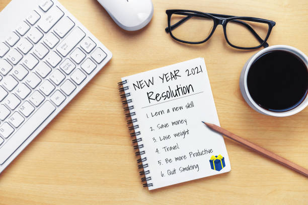 istock 2021 Happy New Year Resolution Goal List 1289852441