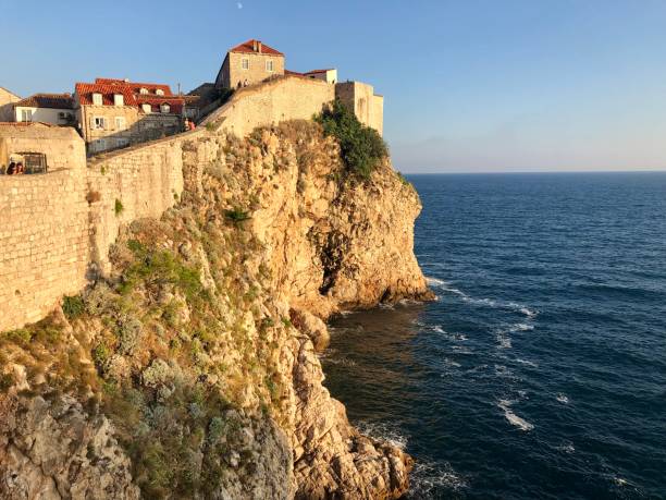istock Dubrovnik old town city walls 1289880690