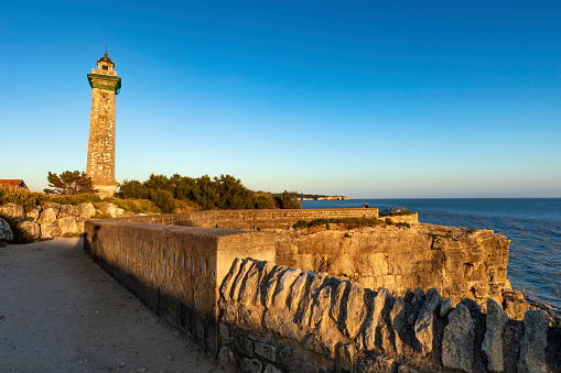 Ventspils. On the coast of the Baltic Sea.