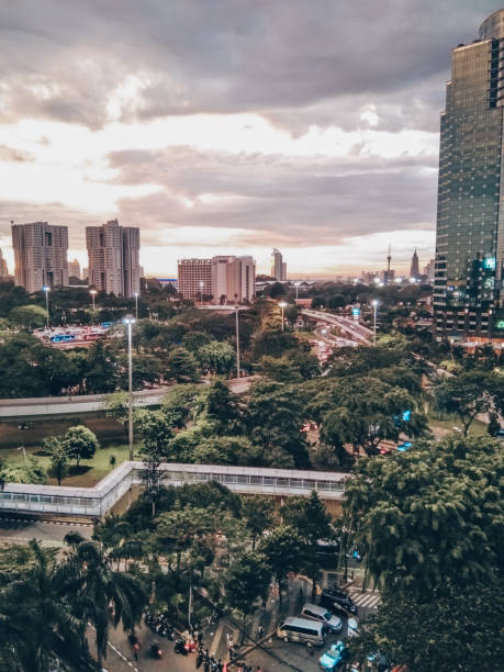 istock view of Jakarta at afternoon 1289883410