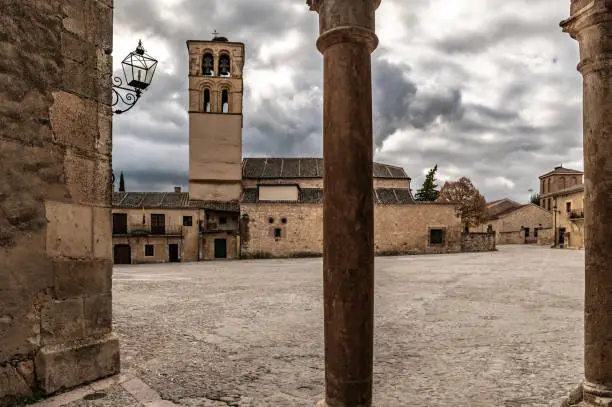 Photo of Streets of the medieval town of Pedraza in the province of Segovia (Spain)