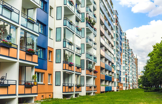 istock Apartment houses in Berlin 1289888792