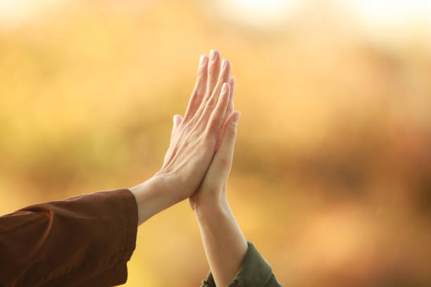 High Five!　ノーマル　2枚 high-five-male-and-female-