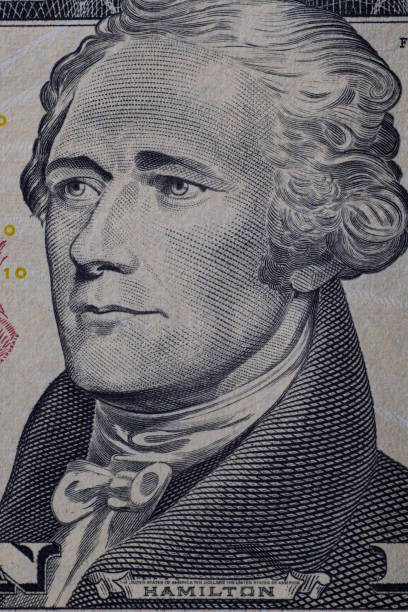istock Close up detail on American Dollars banknotes 1289899003