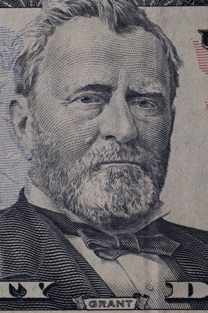 istock Close up detail on American Dollars banknotes 1289899015