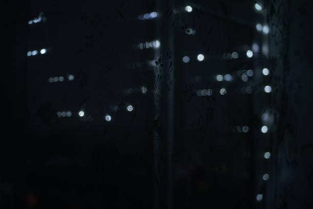 istock Abstract bokeh background of Christmas lights, selective focus 1289903271