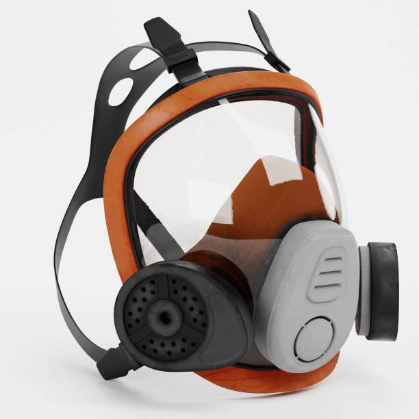 istock Realistic 3D Render of Gas Mask 1289904116
