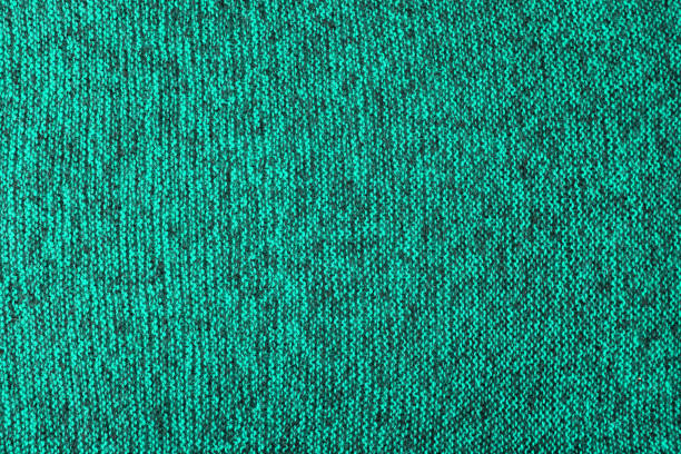 istock aqua green and black melange knitted texture and flat background 1289905297