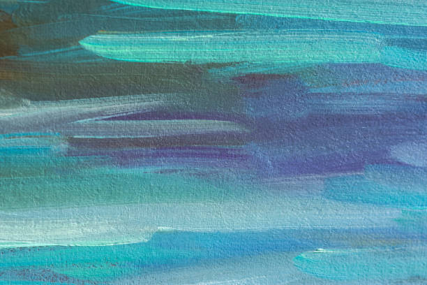 istock Abstract multi-colored background with oil paint . Hand-made textured background for signage and banners. 1289906085
