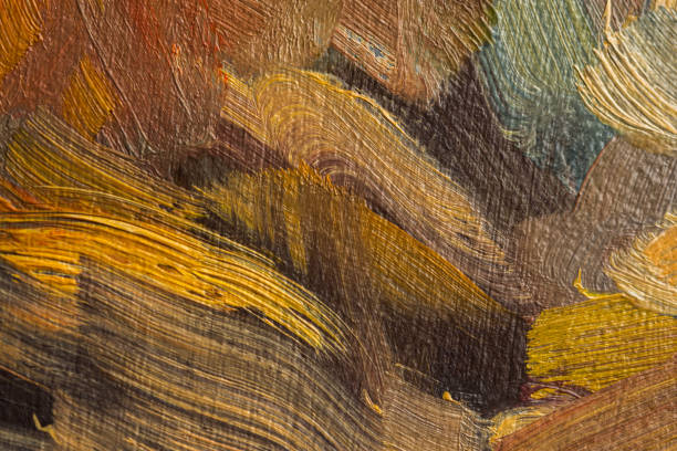 istock Abstract multicolored background with oil paint. Colorful artistic background. 1289906475