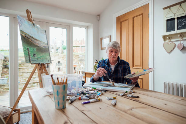 istock Being Artistic At Home Painting 1289907818
