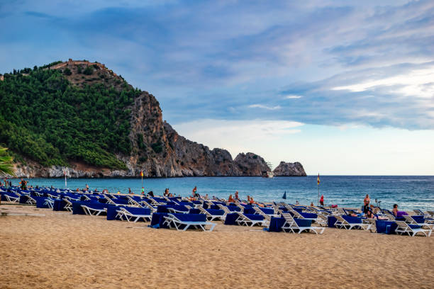 istock Cleopatra beach in Alanya (Turkey) 1289913690