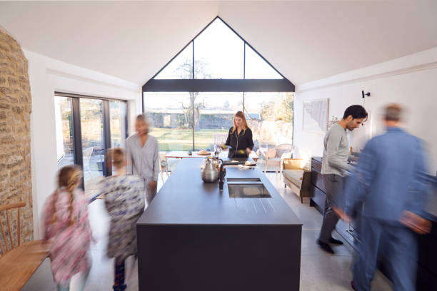 istock Multi-Generation Family Preparing Brunch At Home In Modern Kitchen Together 1289915749